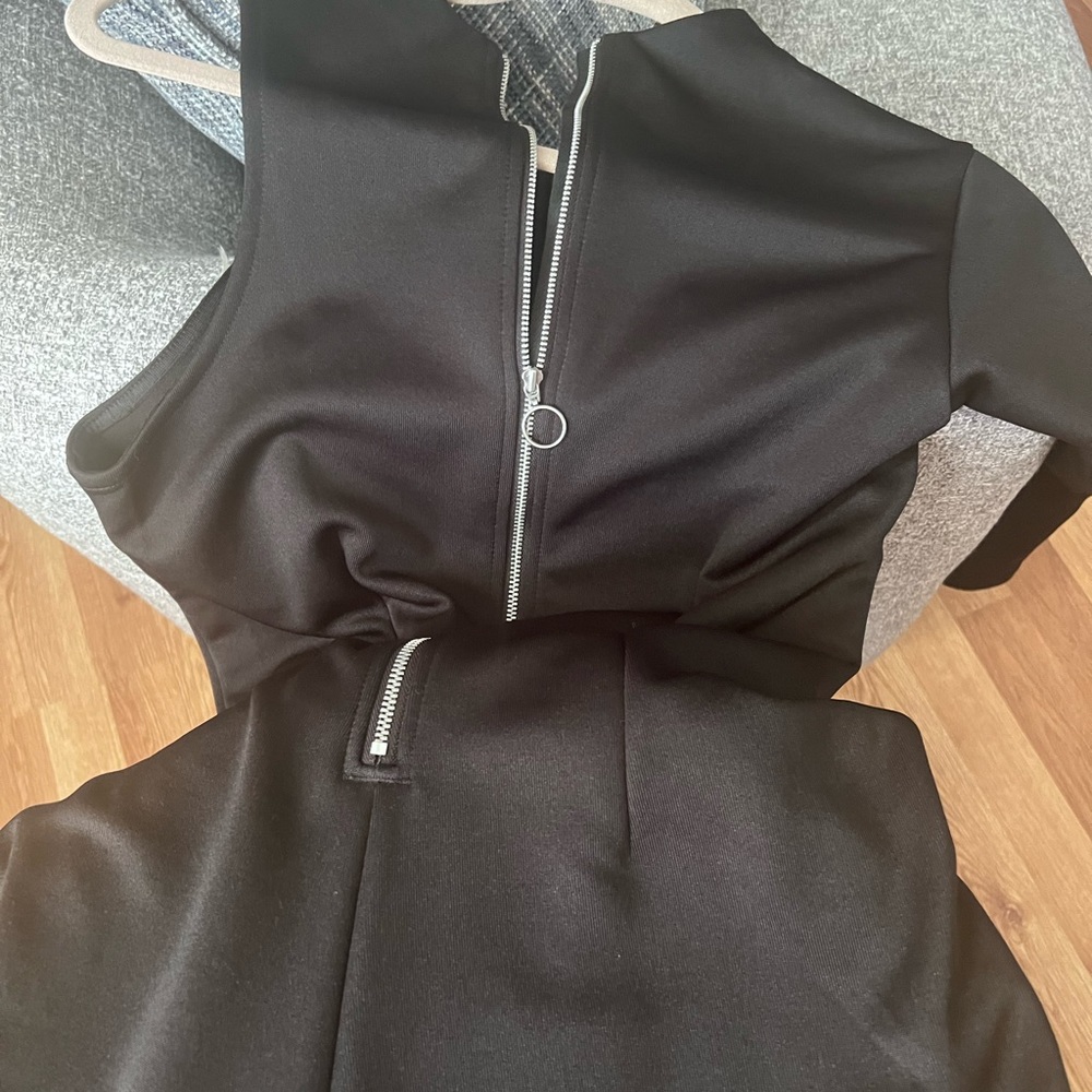 Addidas one arm jumpsuit -unique one of a kind statement. Beyoncé inspired! - Picture 2 of 6